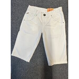 ✨ Billabong White 100% Cotton Bermuda Shorts - Size 1 ✨